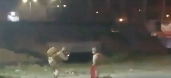 Viralizan video de militares fotografiándose mientras incendio consumía el histórico CREA de Talca