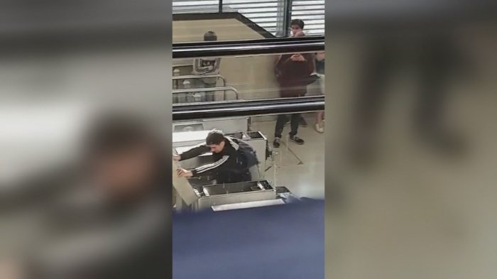 Detenido por destrozos en estación San Joaquín enfrentará querella por Ley de Seguridad del Estado