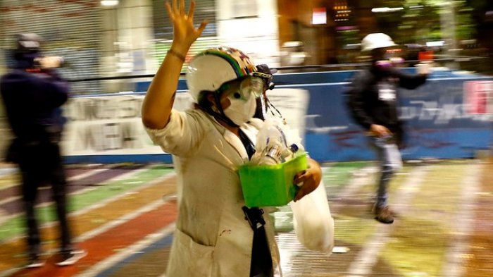 Cruz Roja afirma que el número de heridos en manifestaciones es superior al que indica el INDH