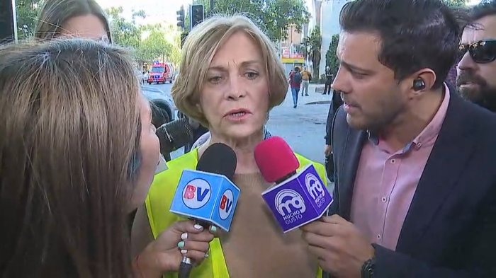 El día después de Evelyn Matthei dirigiendo el tránsito: 