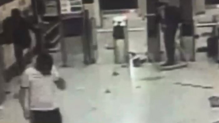 Menor acusado de provocar incendio en estación Pedreros quedó con internación provisoria