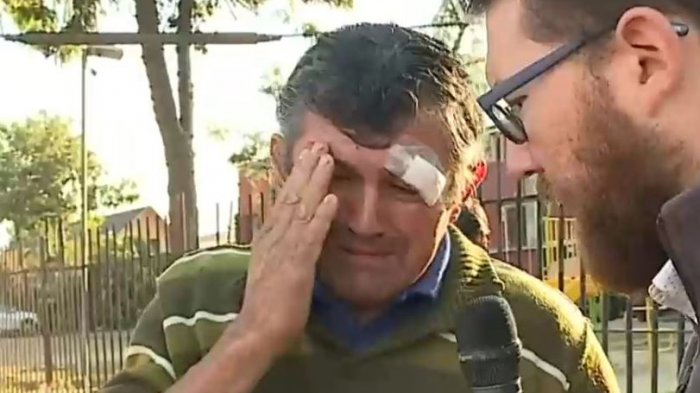 “No hay respeto con la gente mayor”: Vecino resultó herido en medio de violenta jornada en Lo Hermida