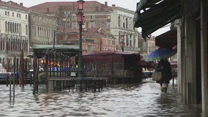 Marea alta de inundado a Venecia: Piden que se declare Estado de Emergencia