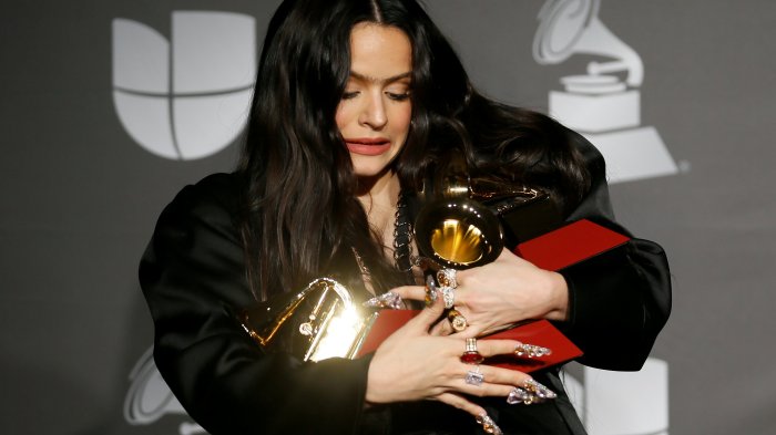 Rosalía, Alejandro Sanz y Bad Bunny entre los premiados: La lista de ganadores de los Latin Grammy 2019