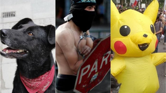 “Negro Matapacos”, “Pareman” y “Baila Pikachu”: Los íconos del estallido social en Chile