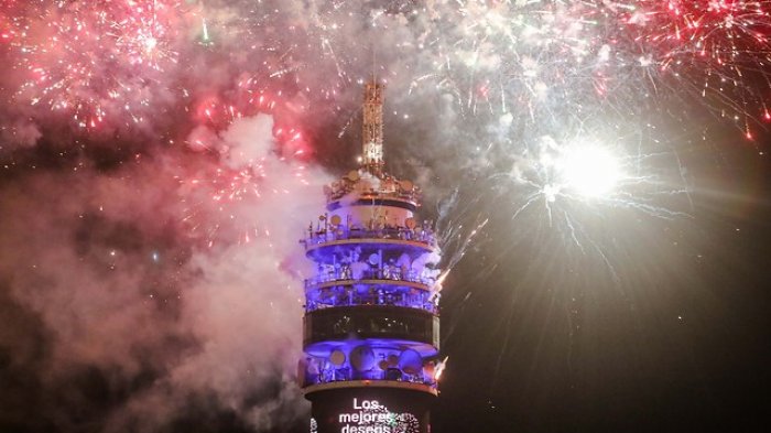 Confirman que no habrán fuegos artificiales de fin de año en la Torre Entel