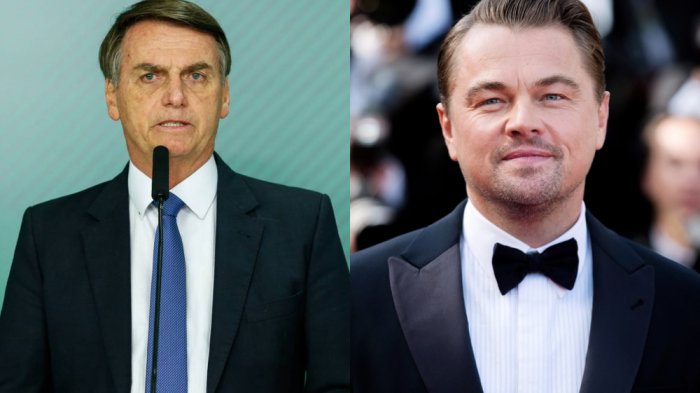 Jair Bolsonaro acusa a Leonardo DiCaprio de financiar incendios en la Amazonía