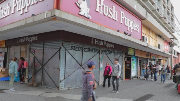 La otra zona cero: El día a día del azotado comercio en el centro de Concepción