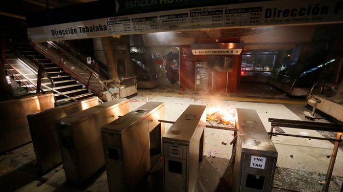 Estación Rojas Magallanes del Metro de Santiago reabrirá sus puertas este lunes