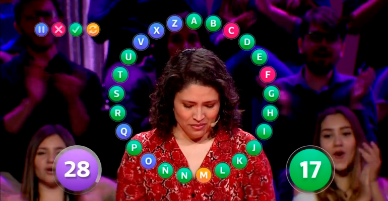 ¡Emotivo momento! Andrea Vergara se quebró al hablar de la crisis social en Pasapalabra