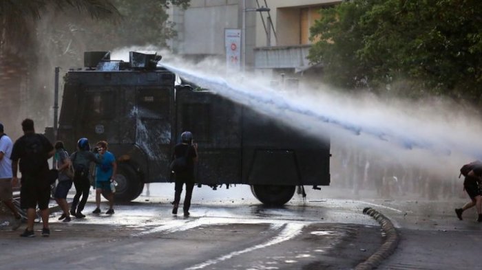General Rozas descarta uso de soda cáustica en el agua de carro lanzaguas