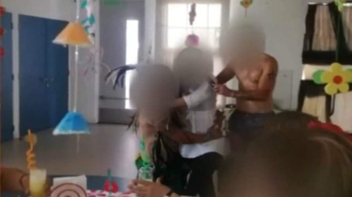 Polémica en jardín infantil: Filtran fotos de fiesta con 