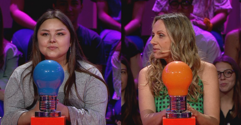 Katyna Huberman se enfrentó a una especial contrincante en Pasapalabra