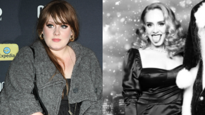 ¡Está irreconocible! La foto de Navidad de Adele que sorprendió a los fanáticos en redes sociales