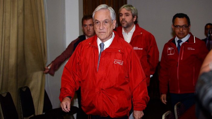 Piñera anunció entrega de bono para familias damnificadas por incendios en Valparaíso