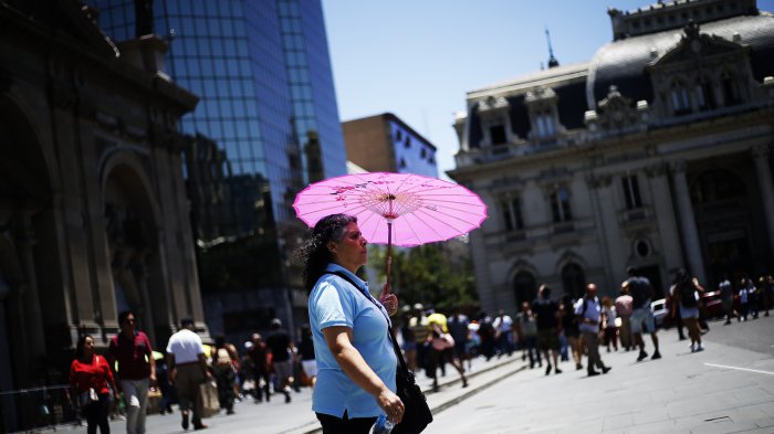 ¡Cabros, esto sí prendió! Este diciembre es el más cálido entre todos los diciembres en la zona central de Chile