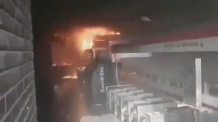 Realizan audiencia para imputar a los dos sujetos señalados por incendio y daños del metro San Pablo