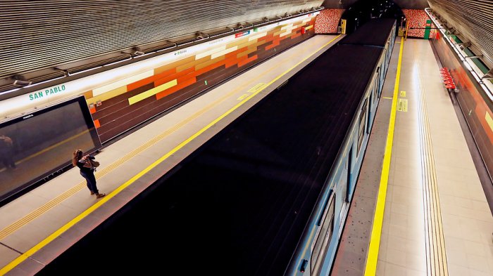 Detenido por incendio de Metro San Pablo aseguró haberlo hecho, pero que no tuvo intención