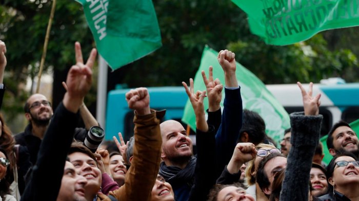 2.087 militantes renunciaron a Revolución Democrática tras el estallido social