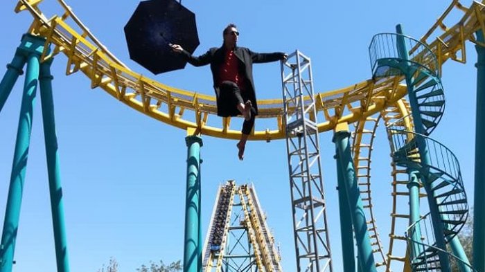 Magic One busca romper récord sudamericano al enterrarse vivo en Fantasilandia