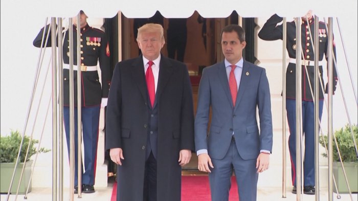 Trump se reunió con Guaidó en la Casa Blanca para reafirmar su compromiso