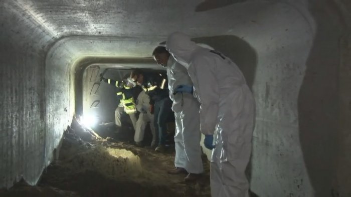 PDI sorprendió a sujetos justo cuando excavaban un túnel para ingresar a banco en Concón