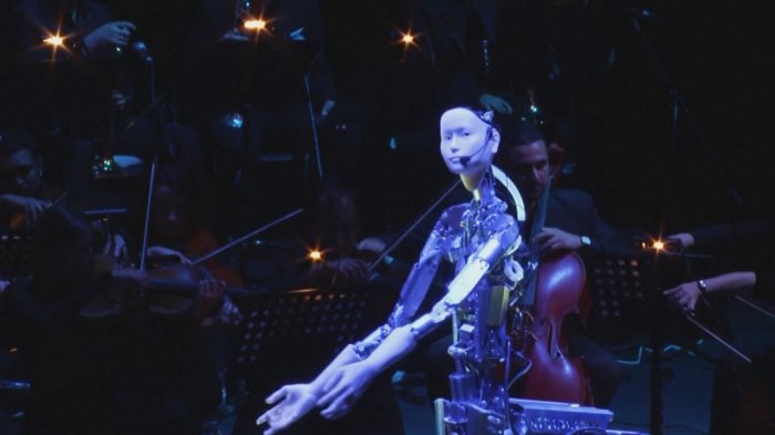 Un robot revoluciona el mundo de la música al dirigir una orquesta