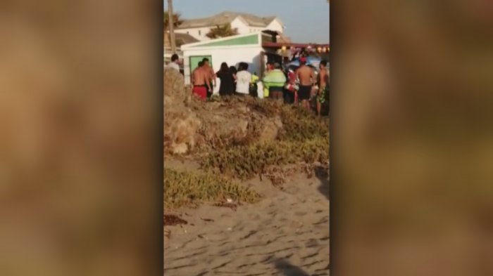 Salvavida fue agredido por la persona que rescató: Habría estado bajo los efectos del alcohol