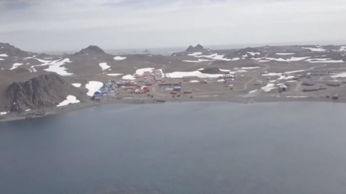 Imágenes revelan el desolador panorama en la Antártica por la falta de nieve