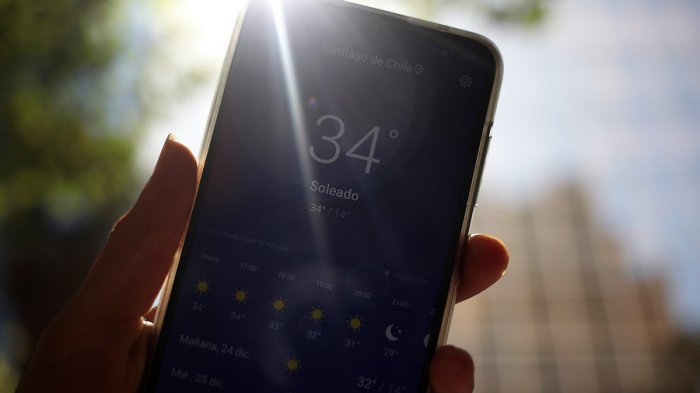 ¡Máxima precaución! Advierten de altas temperaturas para el centro-sur del país