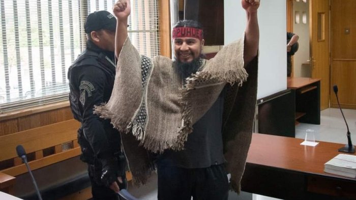 Tribunal absuelve a comunero mapuche acusado por Carabineros de cuatro delitos relacionados con armas de fuego