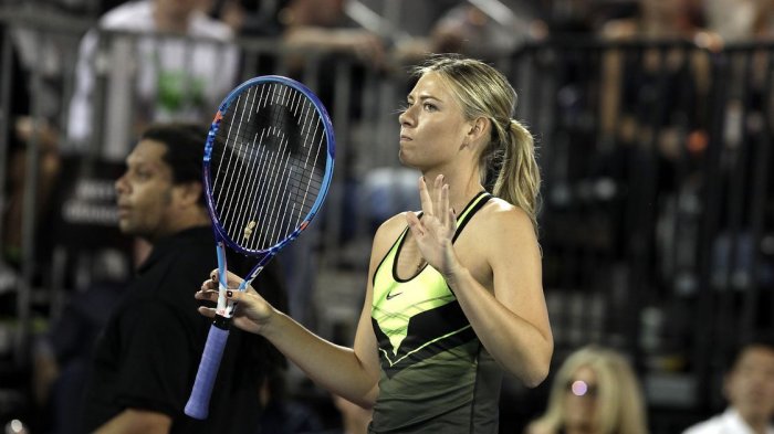 Maria Sharapova revela que se retira del tenis profesional