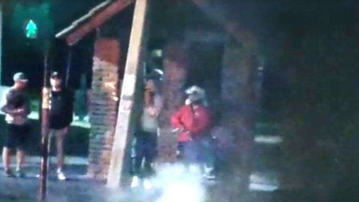 Todo fue captado por cámaras: Detienen a sujeto que habría disparado a Subcomisaría de Padre Hurtado y huyó en moto