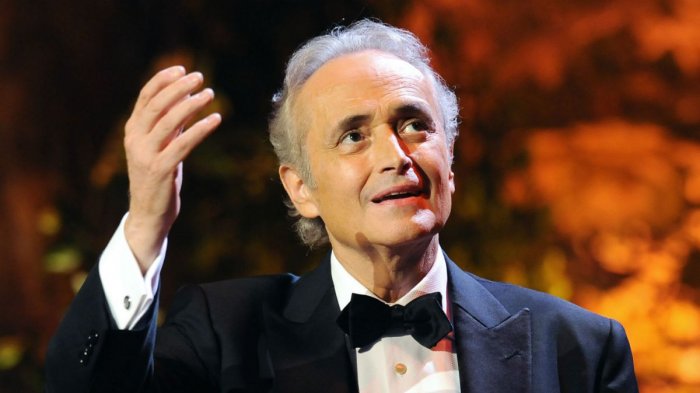 El tenor José Carreras regresa a Chile con su gira de despedida 