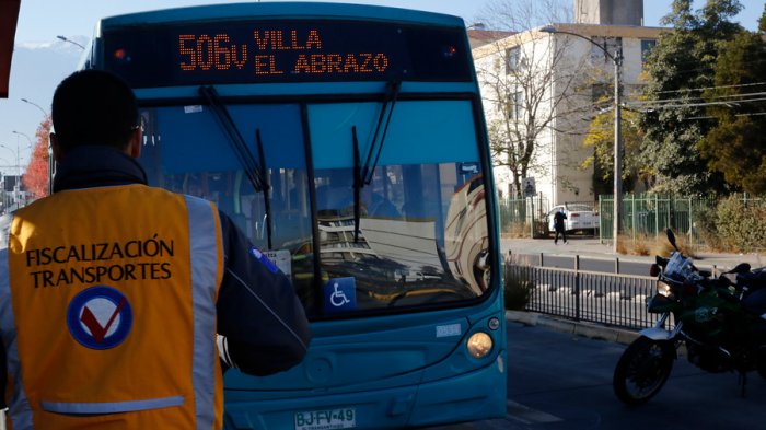 Revelan cifras de la evasión del Transantiago durante el último trimestre del 2019