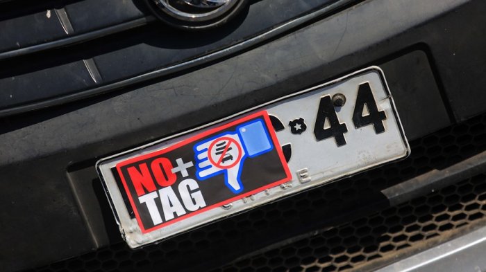 Coordinador de No+TAG fue detenido por conducir con permiso de circulación presuntamente falso