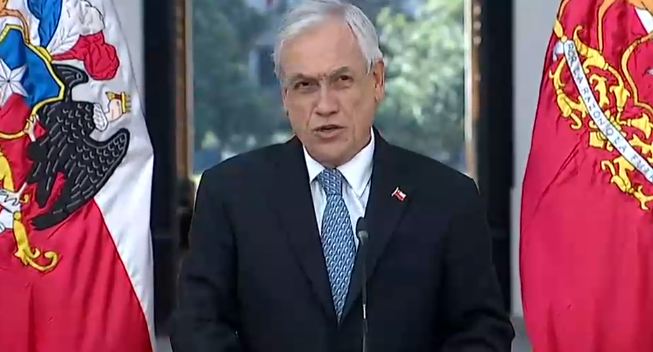 Piñera y el primer caso de coronavirus: 