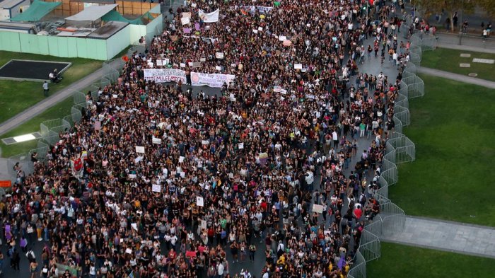 Este es el recorrido de la marcha por el Día de la Mujer en Santiago