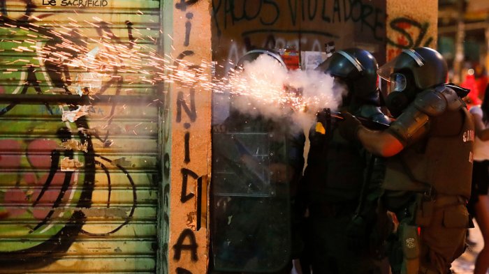 Estudiante de la UAHC perdió su ojo izquierdo por impacto de lacrimógena lanzada por Carabineros