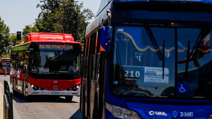 Suspenden servicio de micros en Puente Alto y San Bernardo