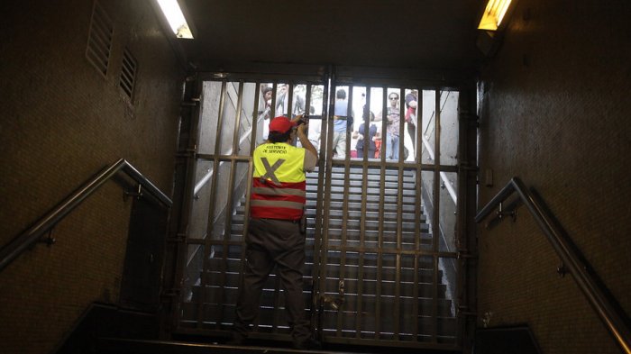 Líneas 1, 2, 3 y 5 afectadas: Metro informa que hay 5 estaciones cerradas
