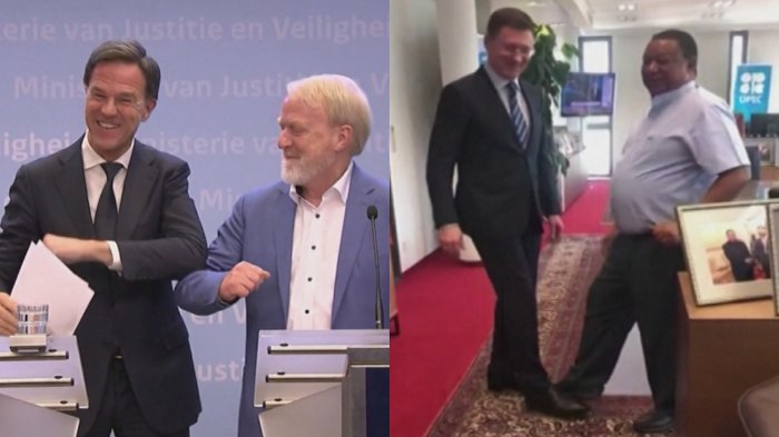 Con el codo y hasta el pie: El coronavirus está obligando a cambiar la forma en que saludamos