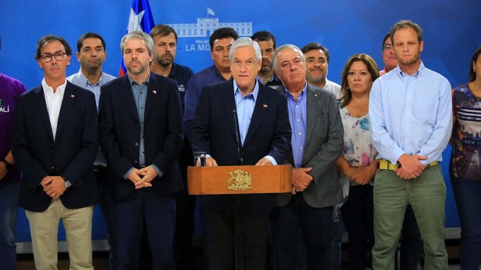 Sebastián Piñera anunció nueve medidas para combatir el coronavirus en Chile