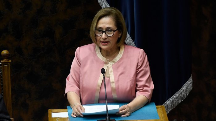 Adriana Muñoz asumió la presidencia del Senado y se mostró dispuesta a evaluar fecha del plebiscito