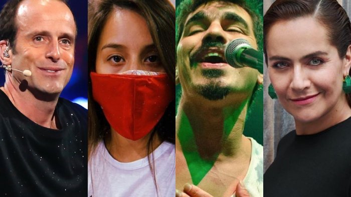 Kel Calderón jugando dominó y Cami en pijama donde su mamá: Así viven la cuarentena 10 famosos chilenos