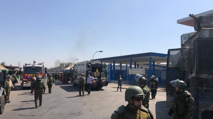 Gendarmería confirmó que hubo un intento masivo de fuga en el penal Santiago I