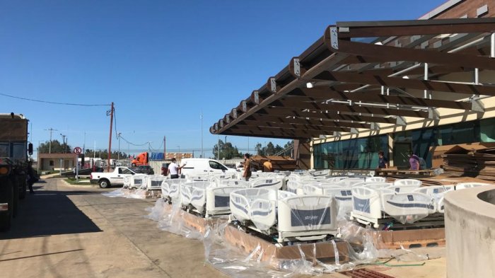 Hospital Padre Las Casas estará operativo a principios de abril para casos por COVID-19