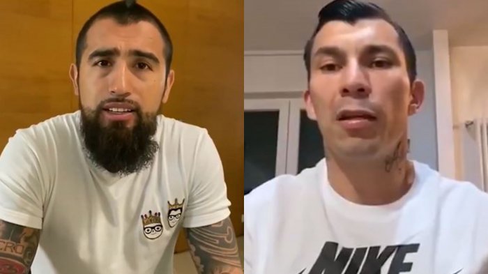 Vidal y Medel se ponen la camiseta por la Cruz Roja y lanzan campaña para recaudar fondos