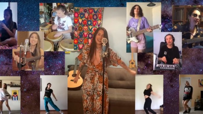 Denise Rosenthal reunió a banda sólo de mujeres para versión de 