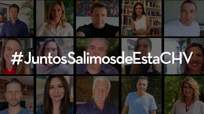 #JuntosSalimosdeEsta: El mensaje de CHV, CNN Chile y CDF para acompañarte en tiempos de pandemia